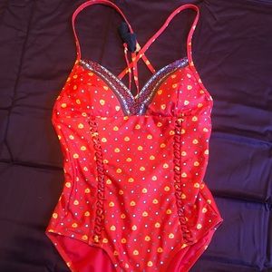 Jessica Simpson One Piece Swim Suit